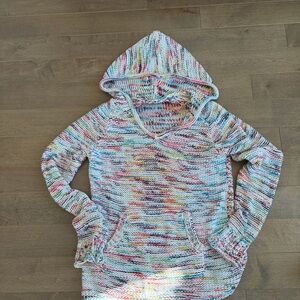 Eddie Bauer Vibrant Knit Hooded Sweater